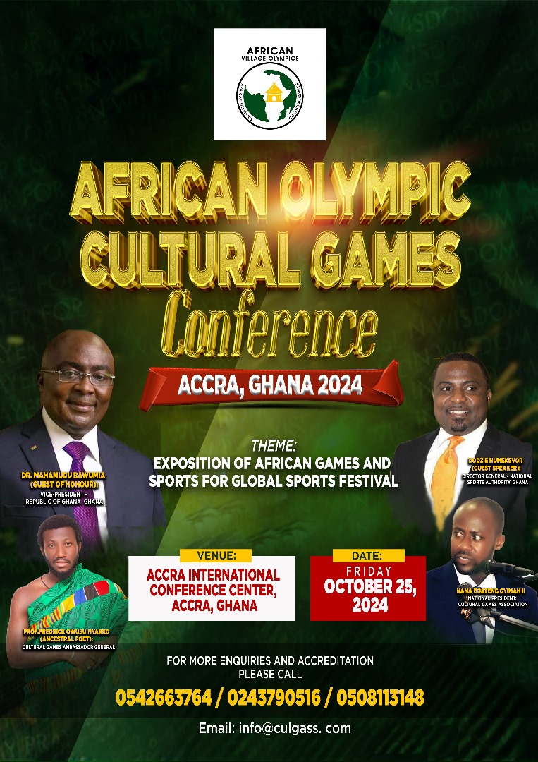 Read more about the article AFRICAN OLYMPIC CULTURAL GAMES Conference 2024
